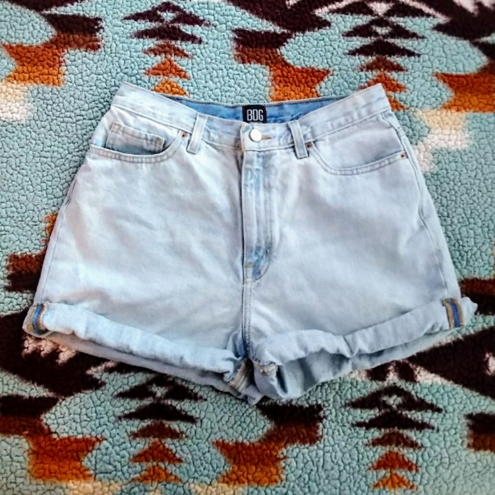 BDG High Rise Mom Shorts